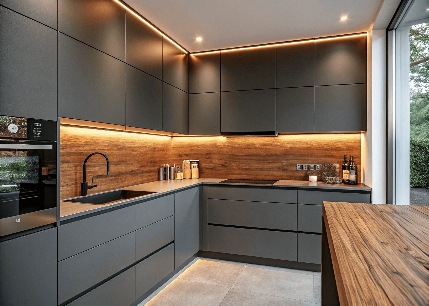 Gray Kitchen